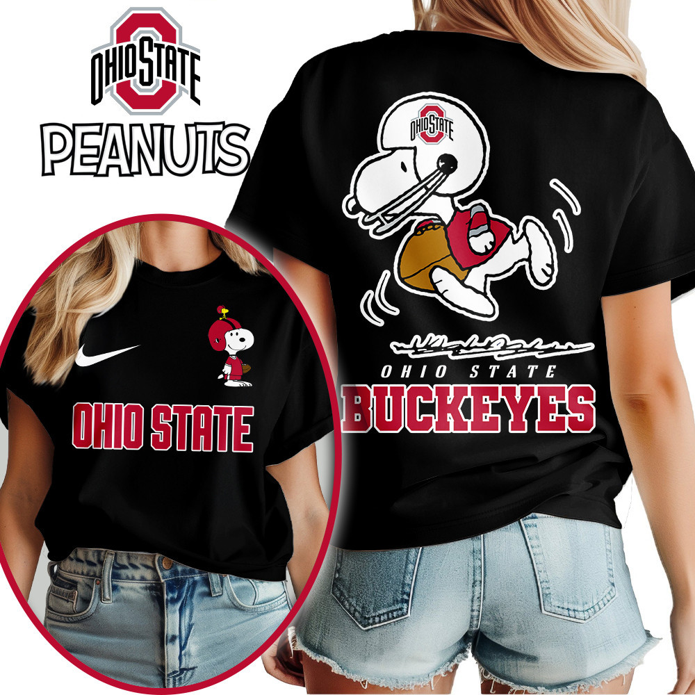 Ohio State Buckeyes | Premium NCAA Peanuts Fan 3D Shirt TTH2105219