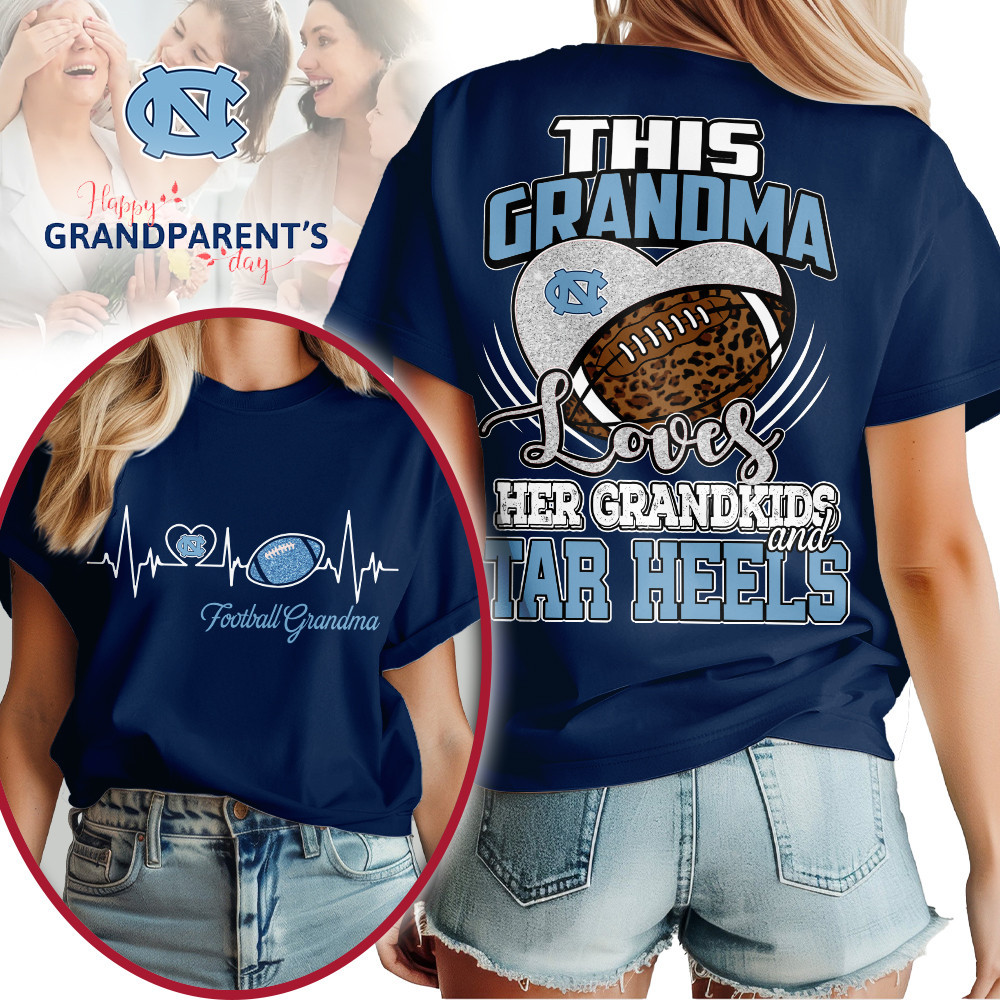 North Carolina Tar Heels | Premium NCAA Grandparents’ Day Women’s Shirt TTH2105247