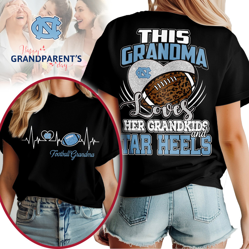 North Carolina Tar Heels | Premium NCAA Grandparents’ Day Women’s Shirt TTH2105247 - Image 2