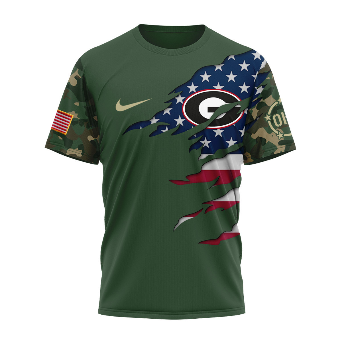 Georgia Bulldogs | Premium NCAA Veteran T-Shirt TTH2105174