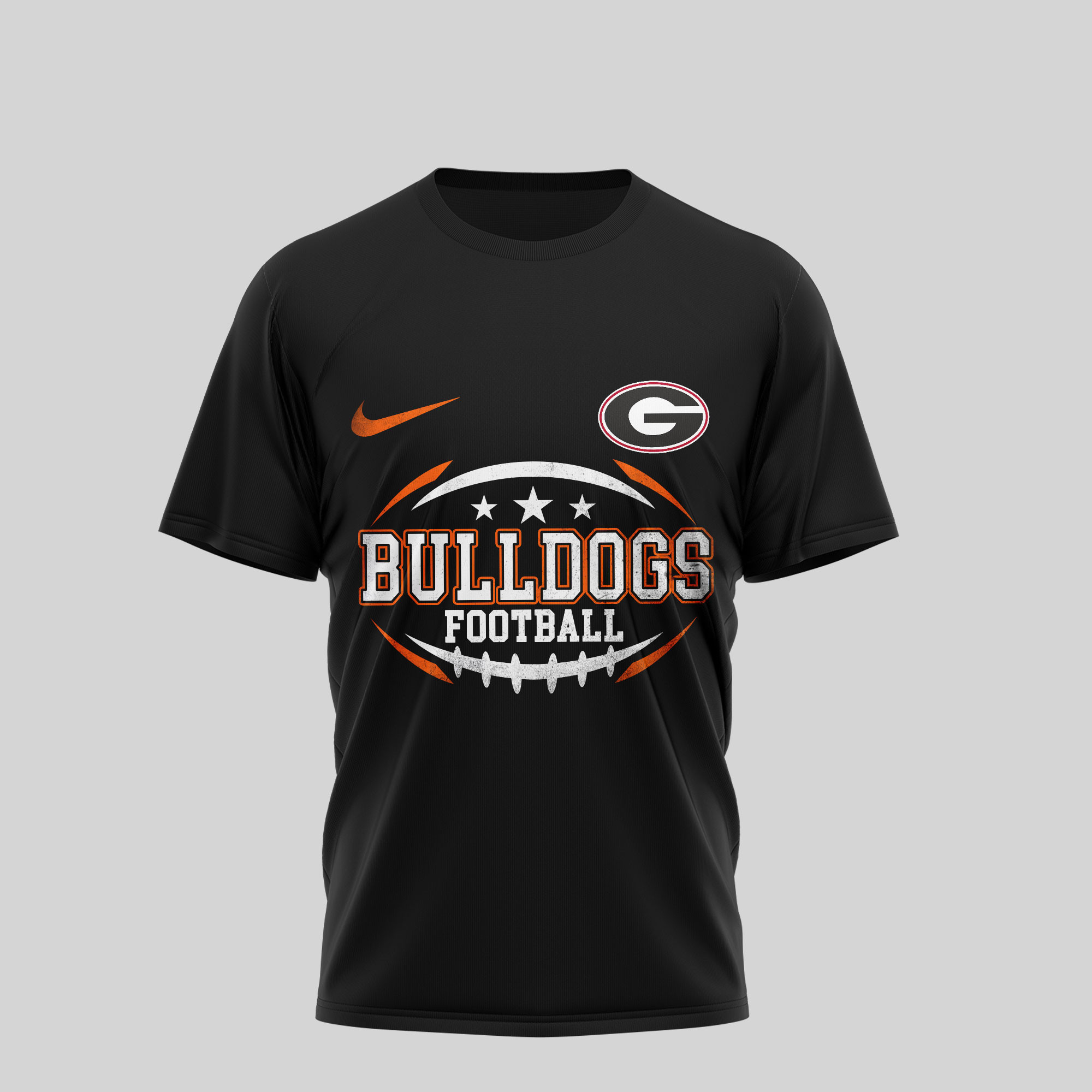 Georgia Bulldogs | Premium NCAA Harley Davidson 3D Shirt TTH2105241 - Image 2