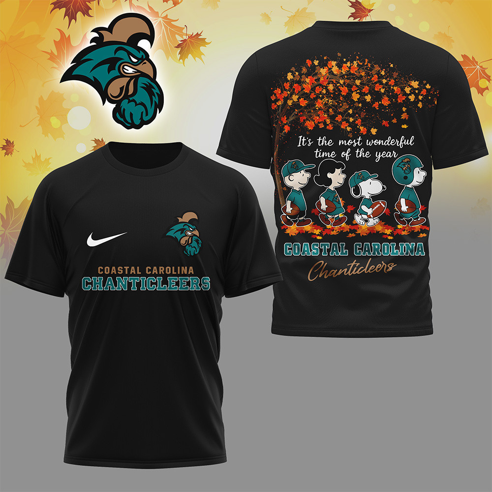 Coastal Carolina Chanticleers | Premium NCAA Fall Season 3D Shirt TTH2105238