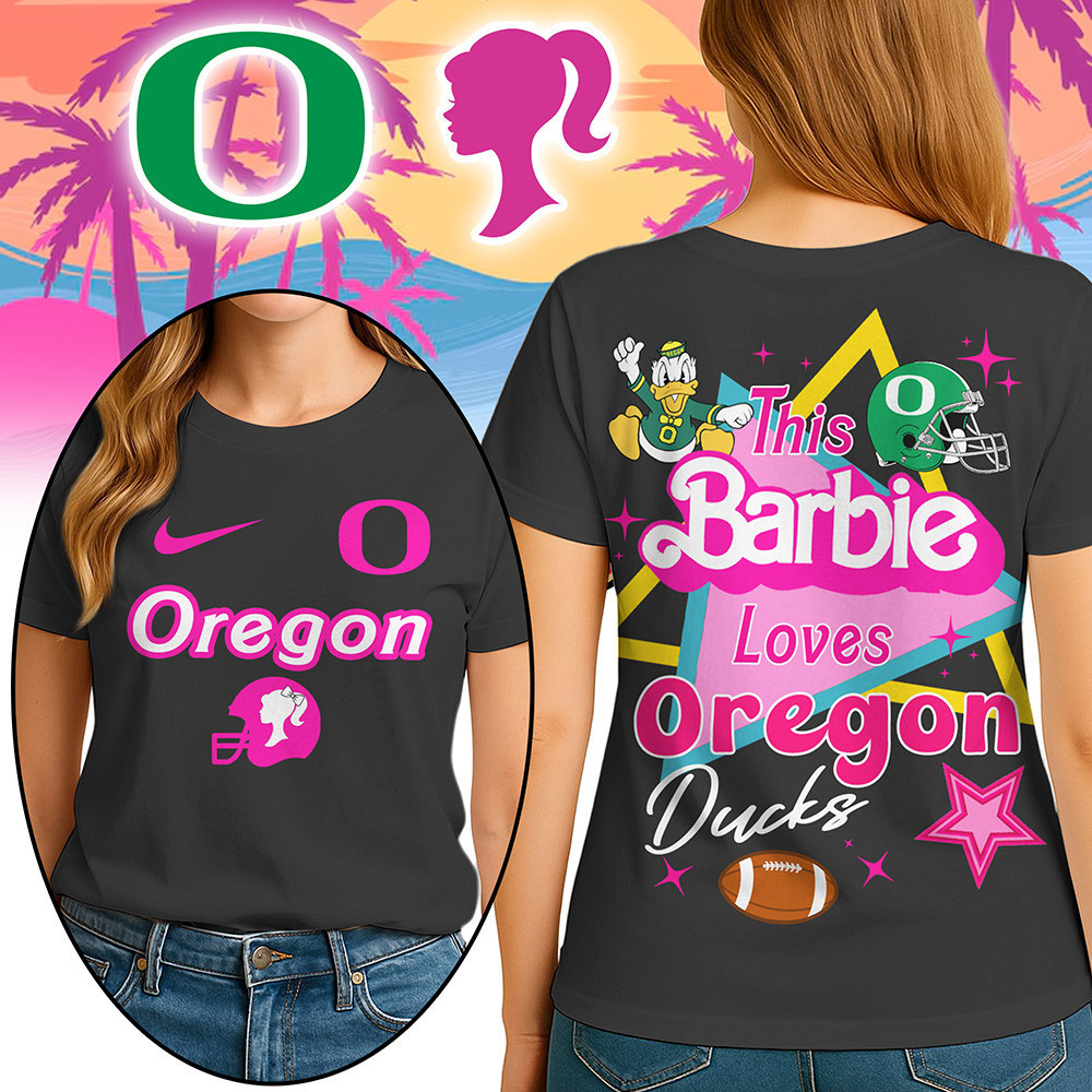Oregon Ducks | Premium NCAA Barbie Shirt TTH2105249 - Image 3