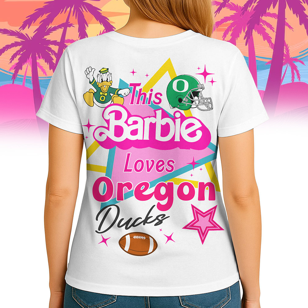 Oregon Ducks | Premium NCAA Barbie Shirt TTH2105249 - Image 2