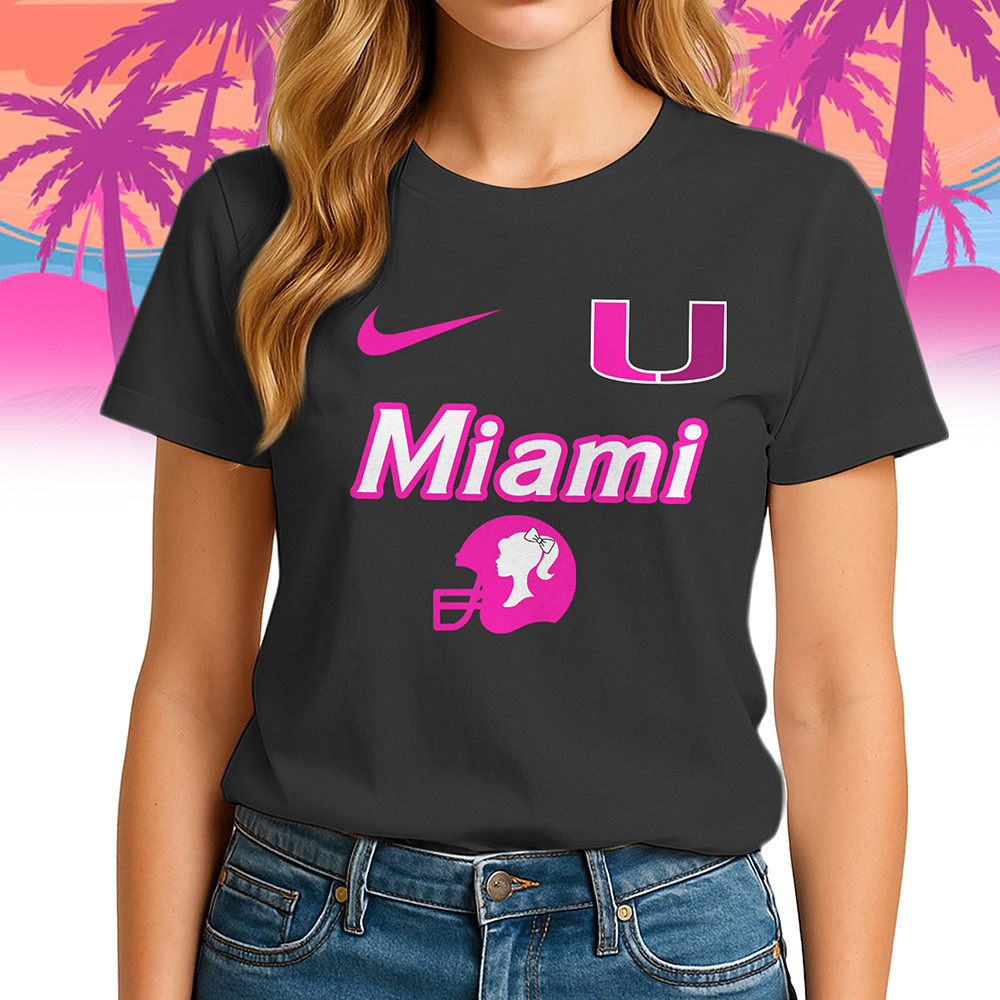 Miami Hurricanes | Premium NCAA Barbie Shirt TTH2105249 - Image 4