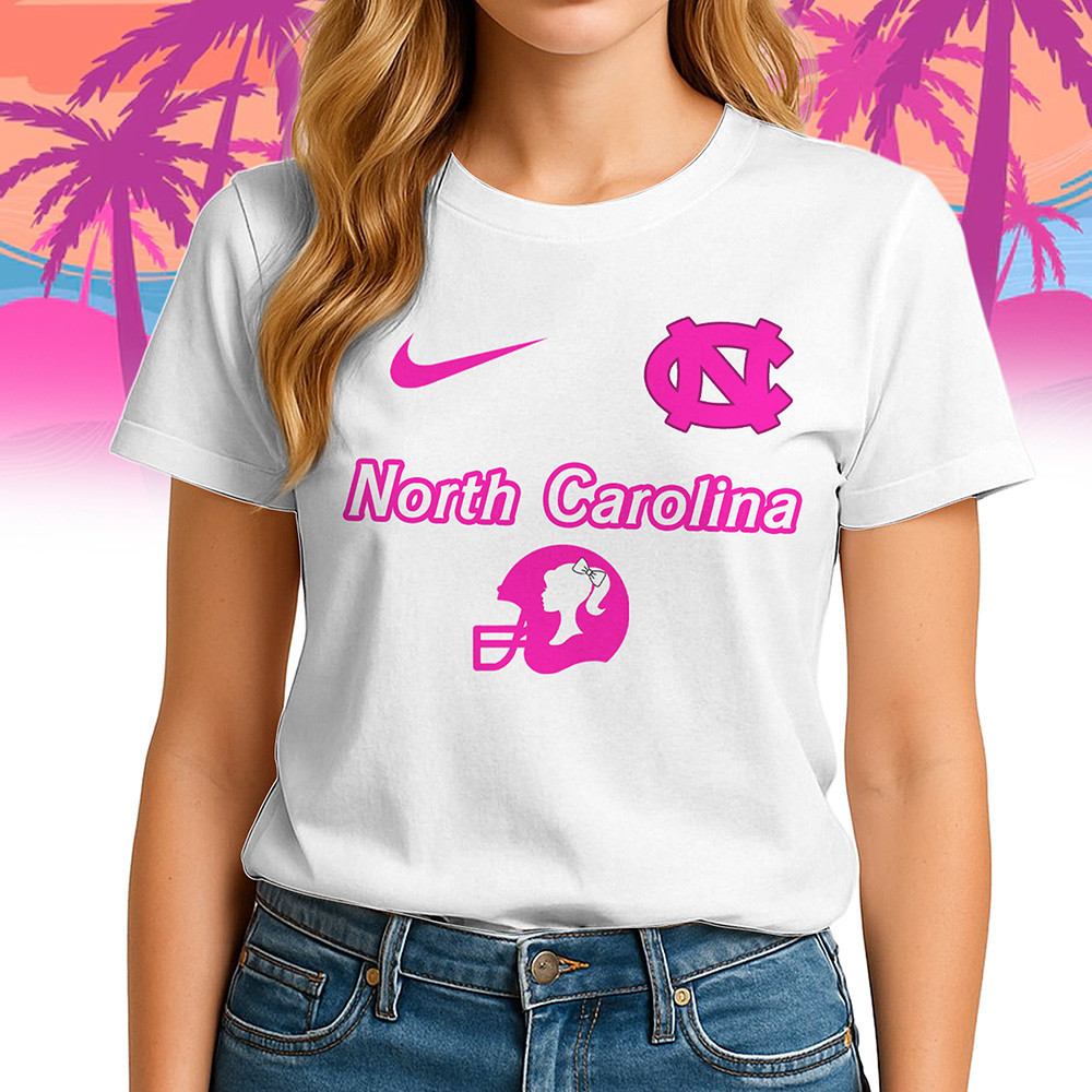 North Carolina Tar Heels | Premium NCAA Barbie Shirt TTH2105249 - Image 2