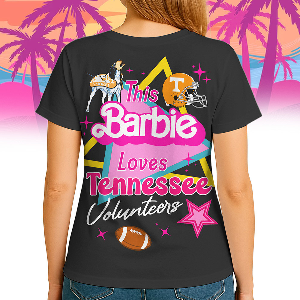 Tennessee Volunteers | Premium NCAA Barbie Shirt TTH2105249 - Image 5
