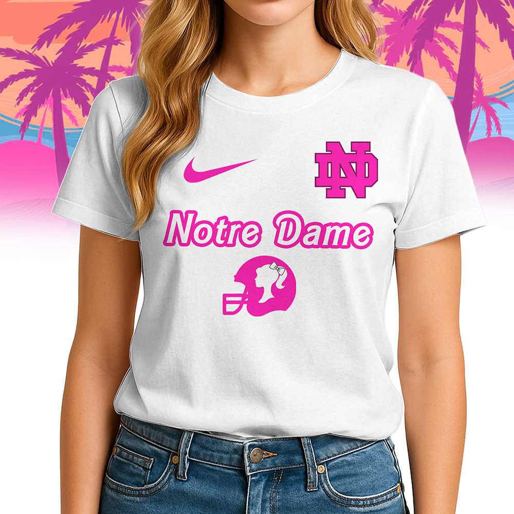 Notre Dame Fighting Irish | Premium NCAA Barbie Shirt TTH2105249 - Image 2