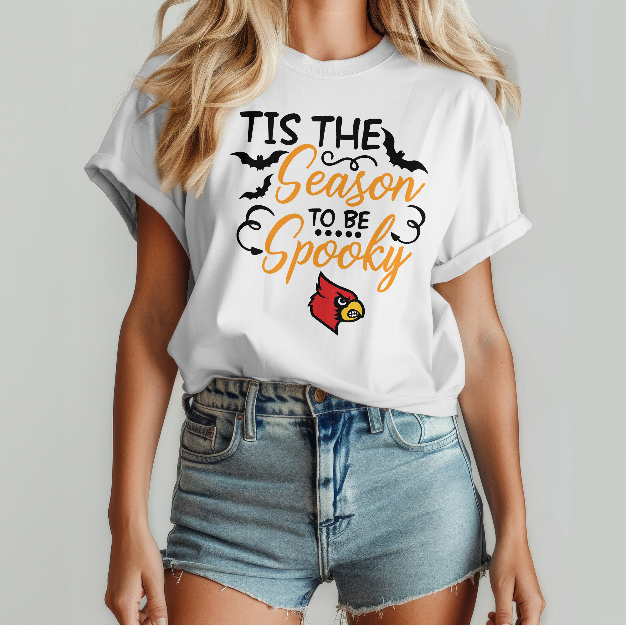 Louisville Cardinals | Premium Spooky Season Women’s Shirt TTH2105255 - Image 4