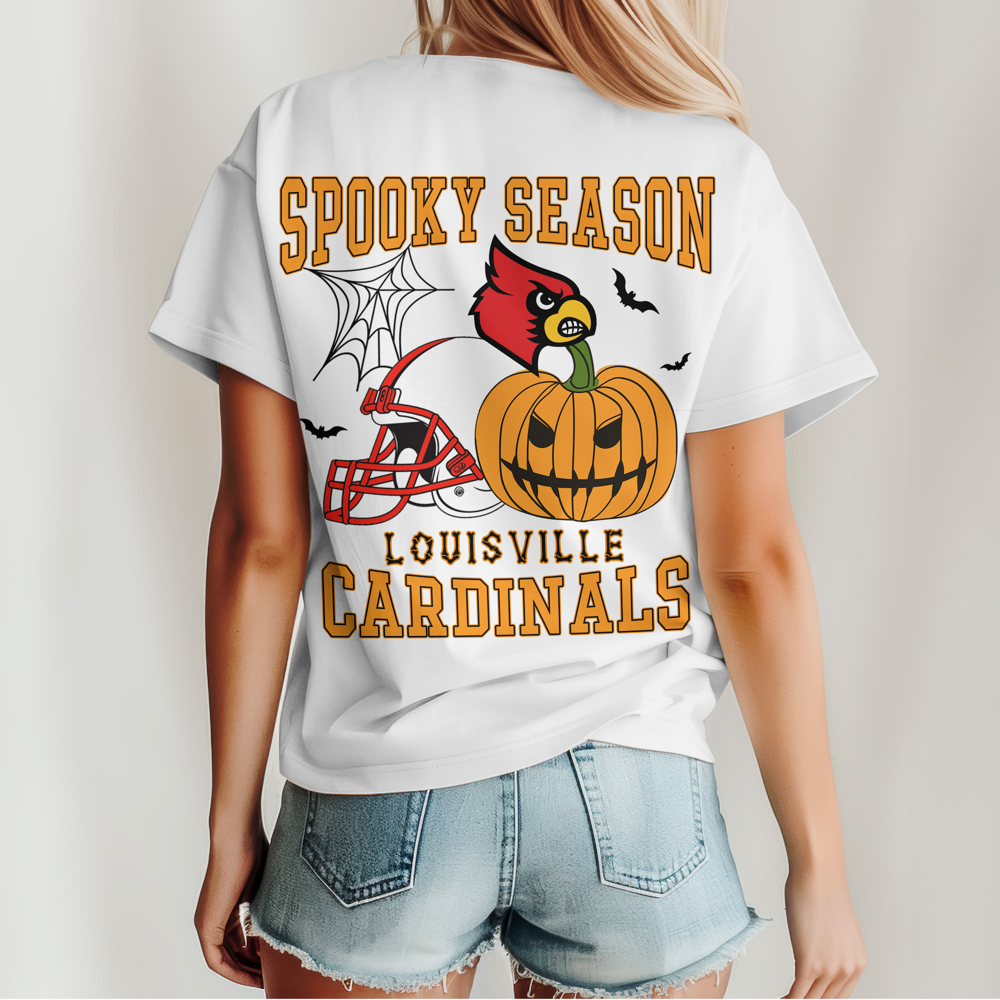 Louisville Cardinals | Premium Spooky Season Women’s Shirt TTH2105255 - Image 5