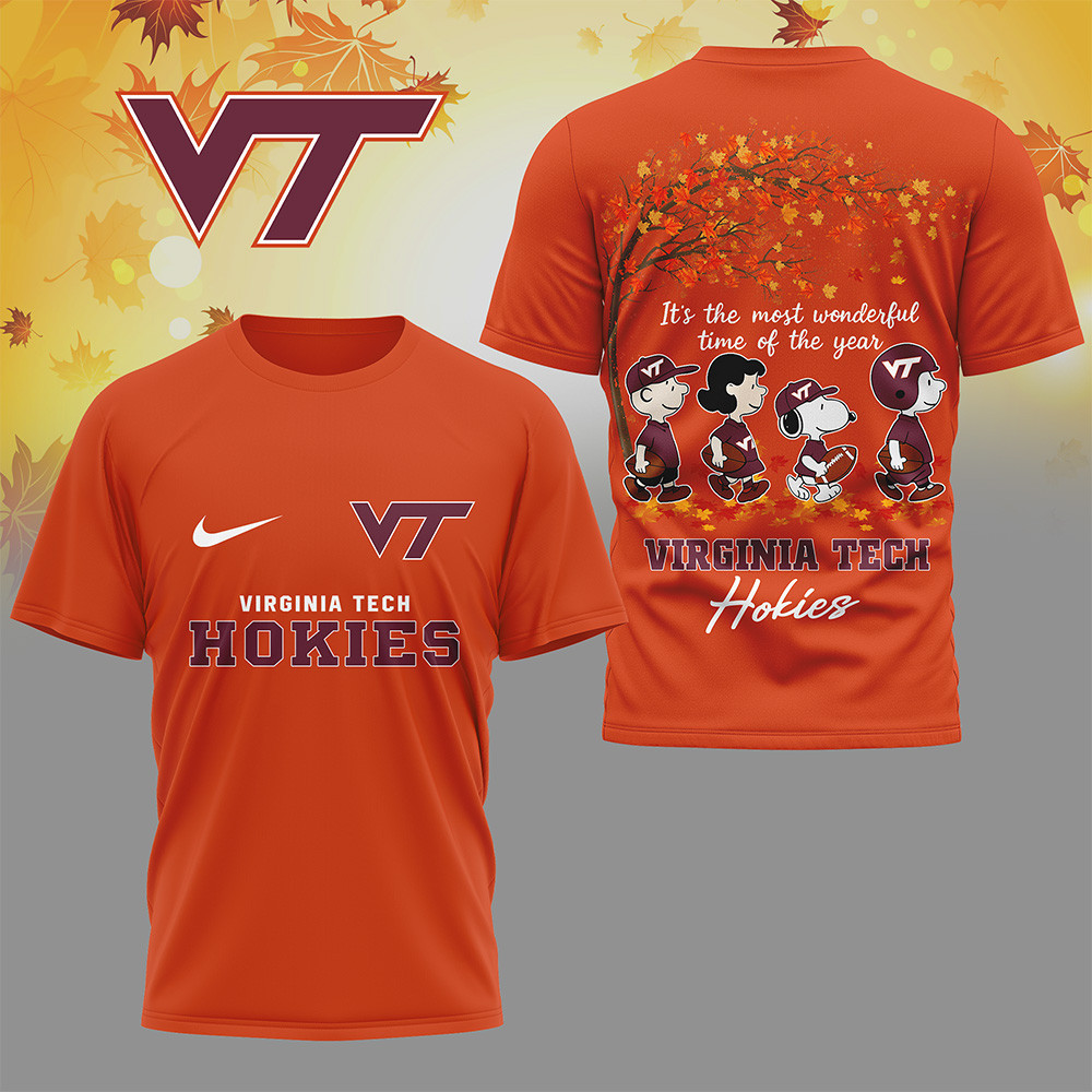 Virginia Tech Hokies | Premium NCAA Fall Season 3D Shirt TTH2105238 - Image 2