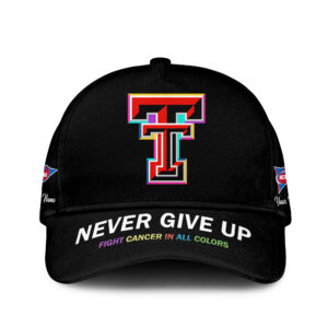 Texas Tech Red Raiders | Premium Classic Cap Fight Cancer In All Colors TTH2105252