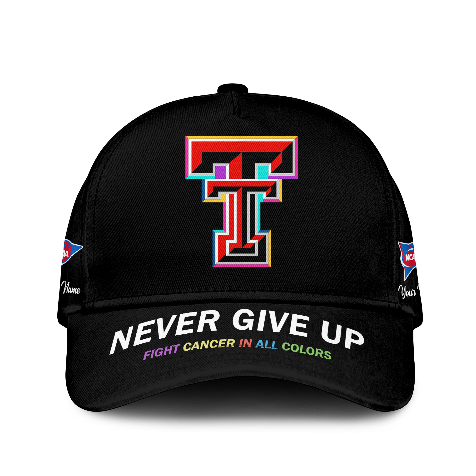 Texas Tech Red Raiders | Premium Classic Cap Fight Cancer In All Colors TTH2105252
