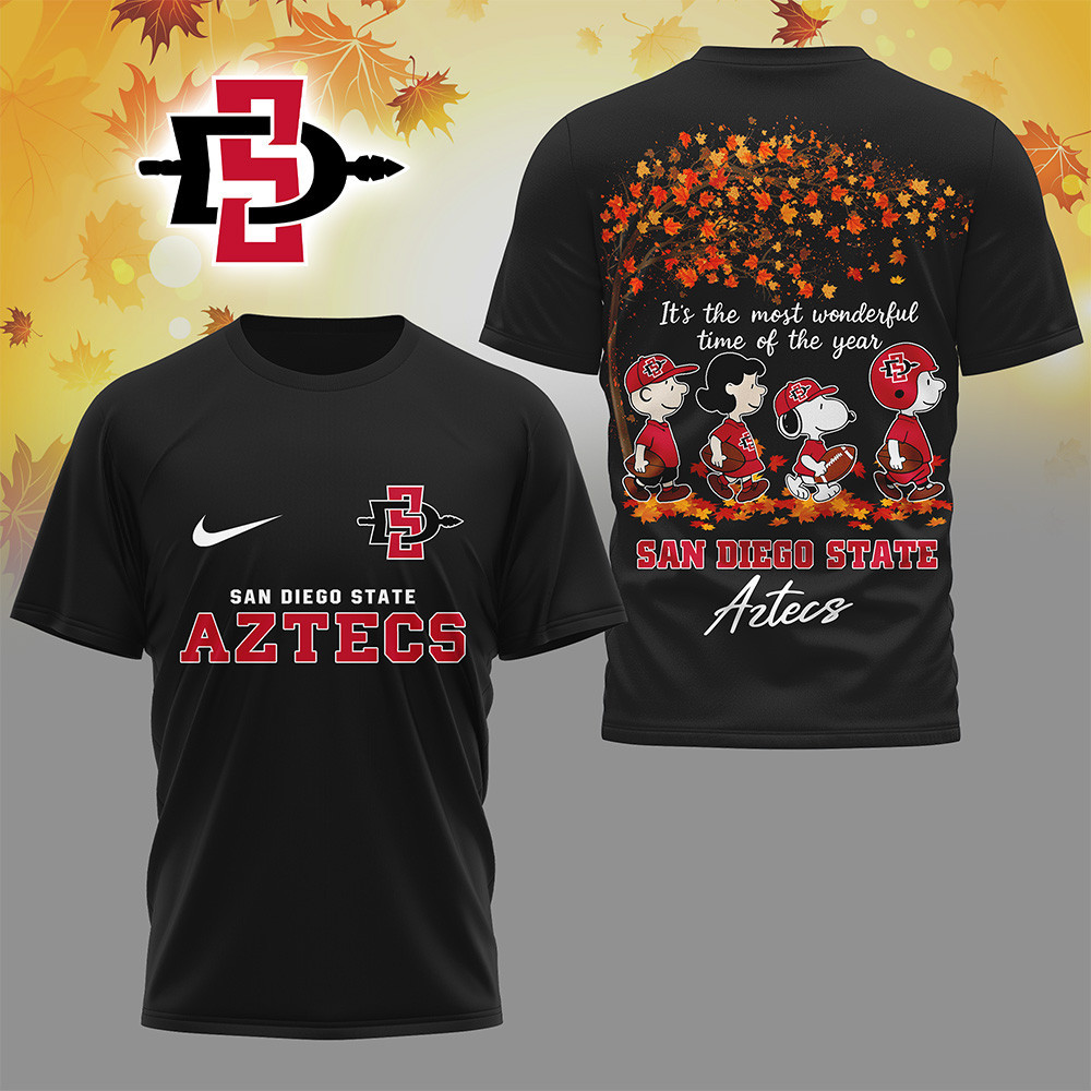 San Diego State Aztecs | Premium NCAA Fall Season 3D Shirt TTH2105238