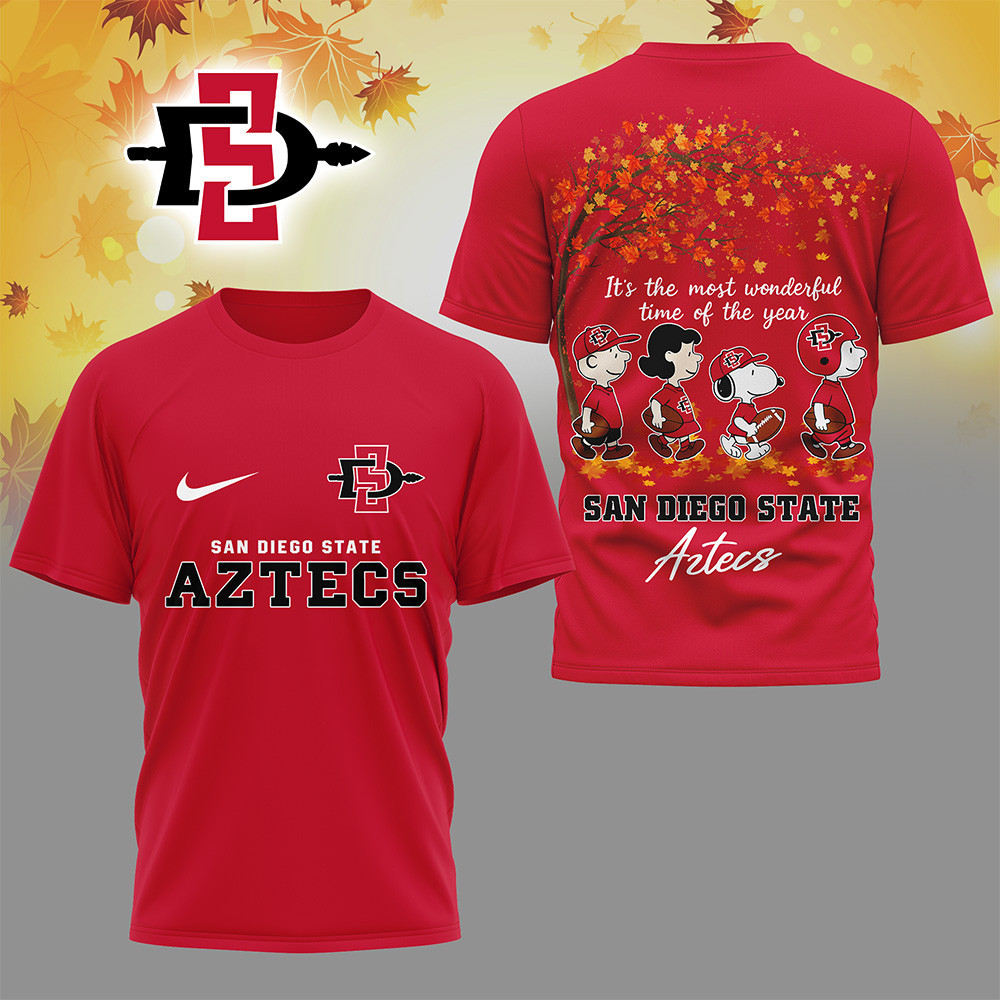 San Diego State Aztecs | Premium NCAA Fall Season 3D Shirt TTH2105238 - Image 2