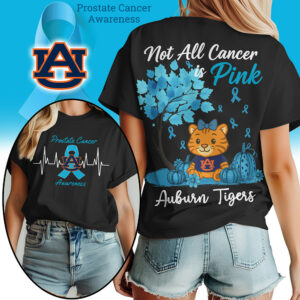 Auburn Tigers | Premium NCAA Prostate Cancer Awareness Women’s Shirt TTH2105262