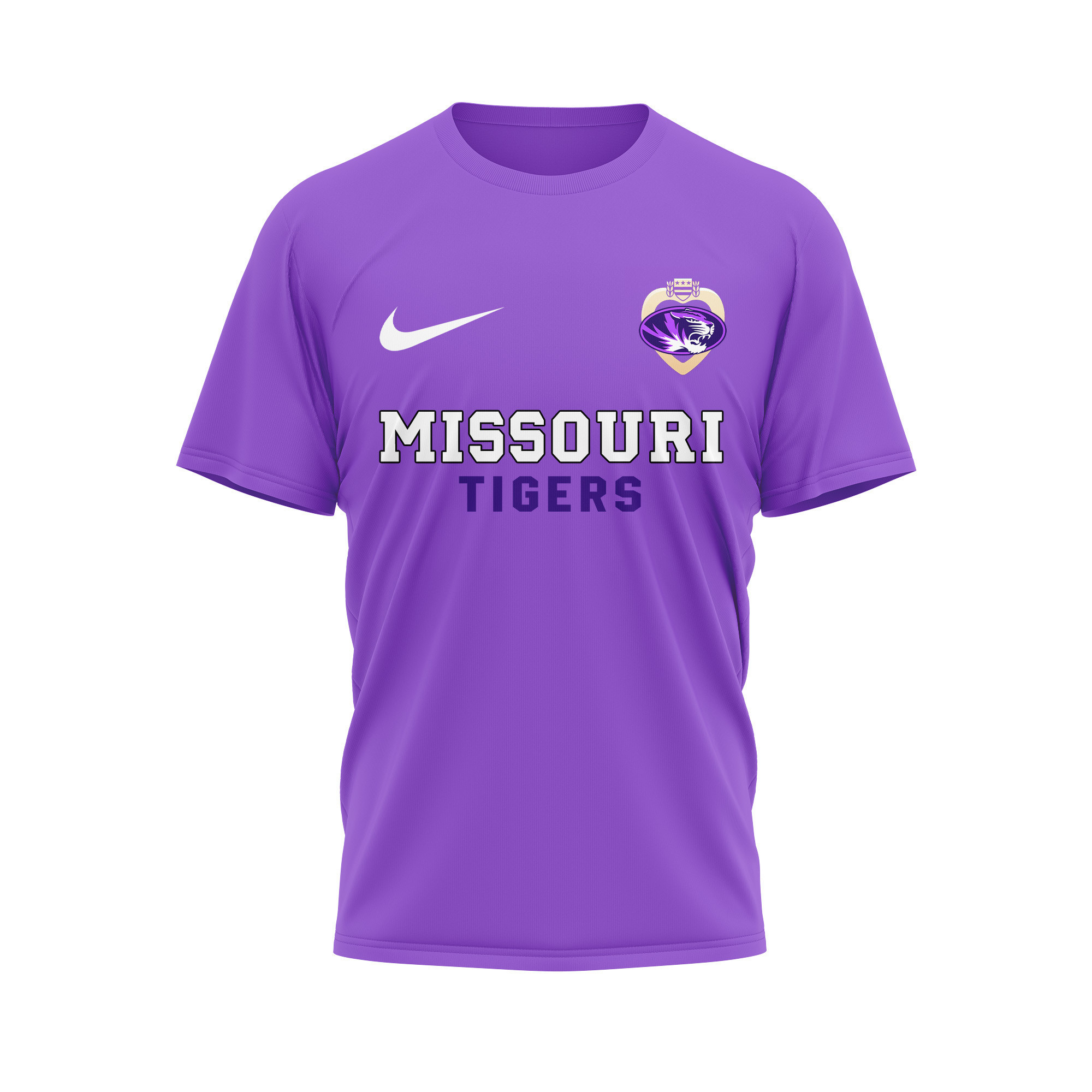 Missouri Tigers | Premium NCAA Purple Heart Day 3D Shirt TTH2105246