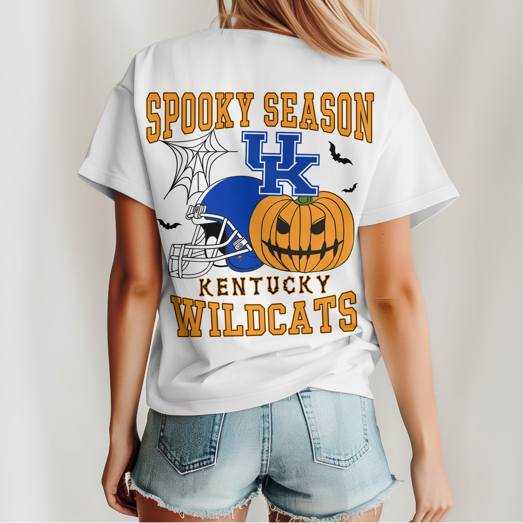 Kentucky Wildcats | Premium Spooky Season Women’s Shirt TTH2105255 - Image 5