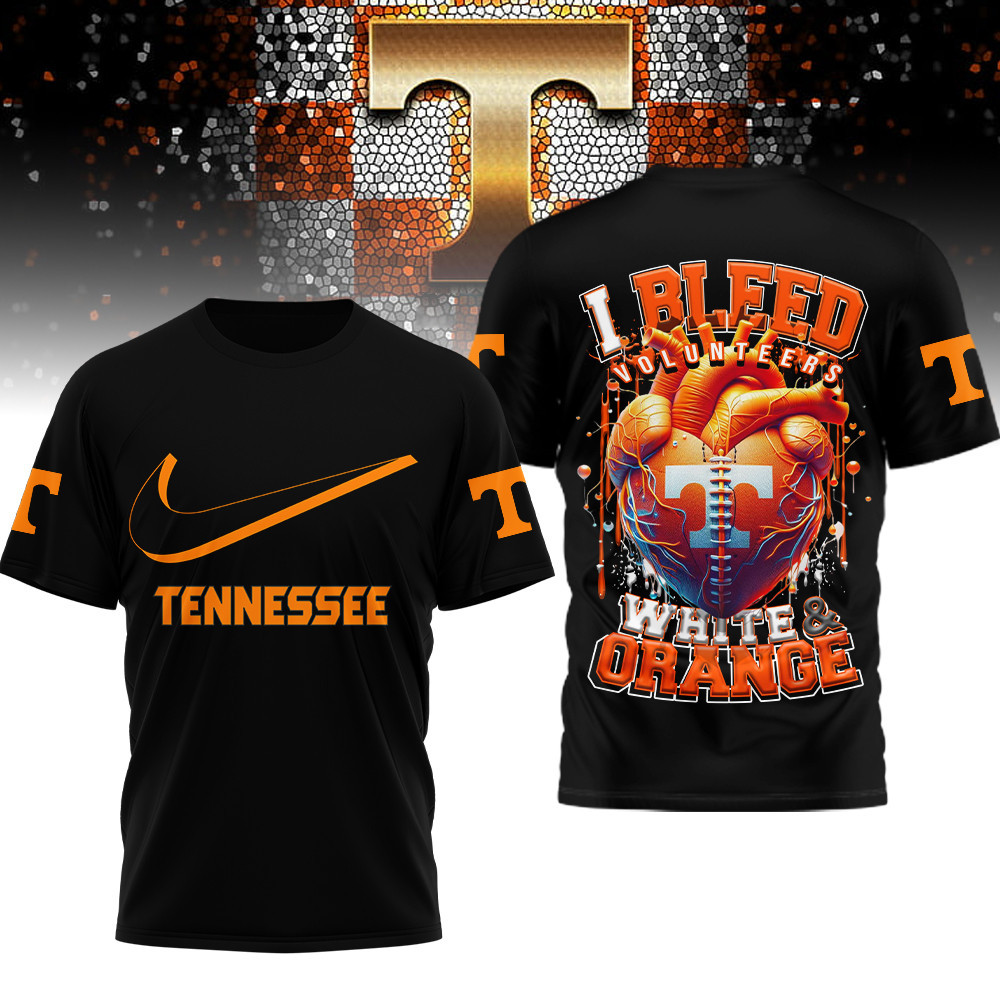 Tennessee Volunteers | Premium NCAA I Bleed 3D Shirt TTH2105233