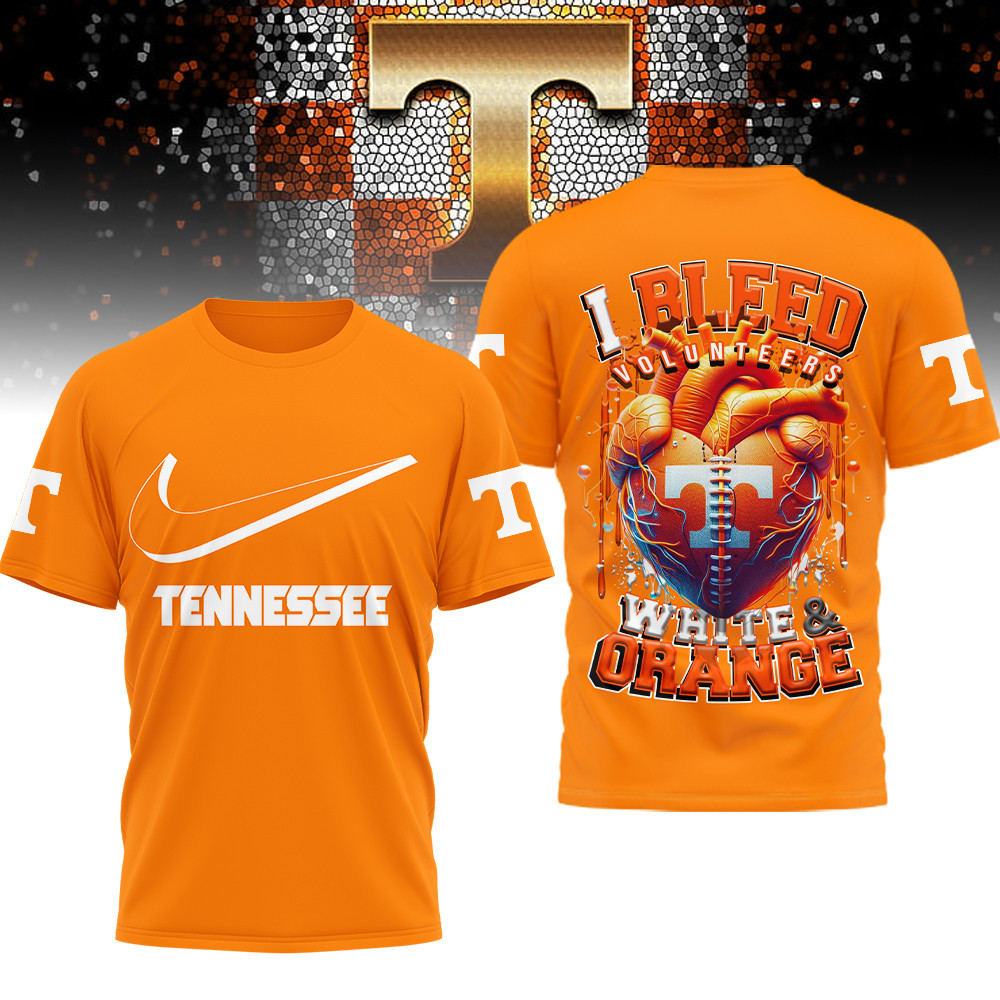 Tennessee Volunteers | Premium NCAA I Bleed 3D Shirt TTH2105233 - Image 2