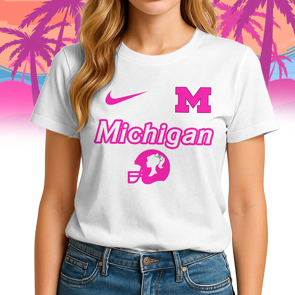 Michigan Wolverines | Premium NCAA Barbie Shirt TTH2105249 - Image 2