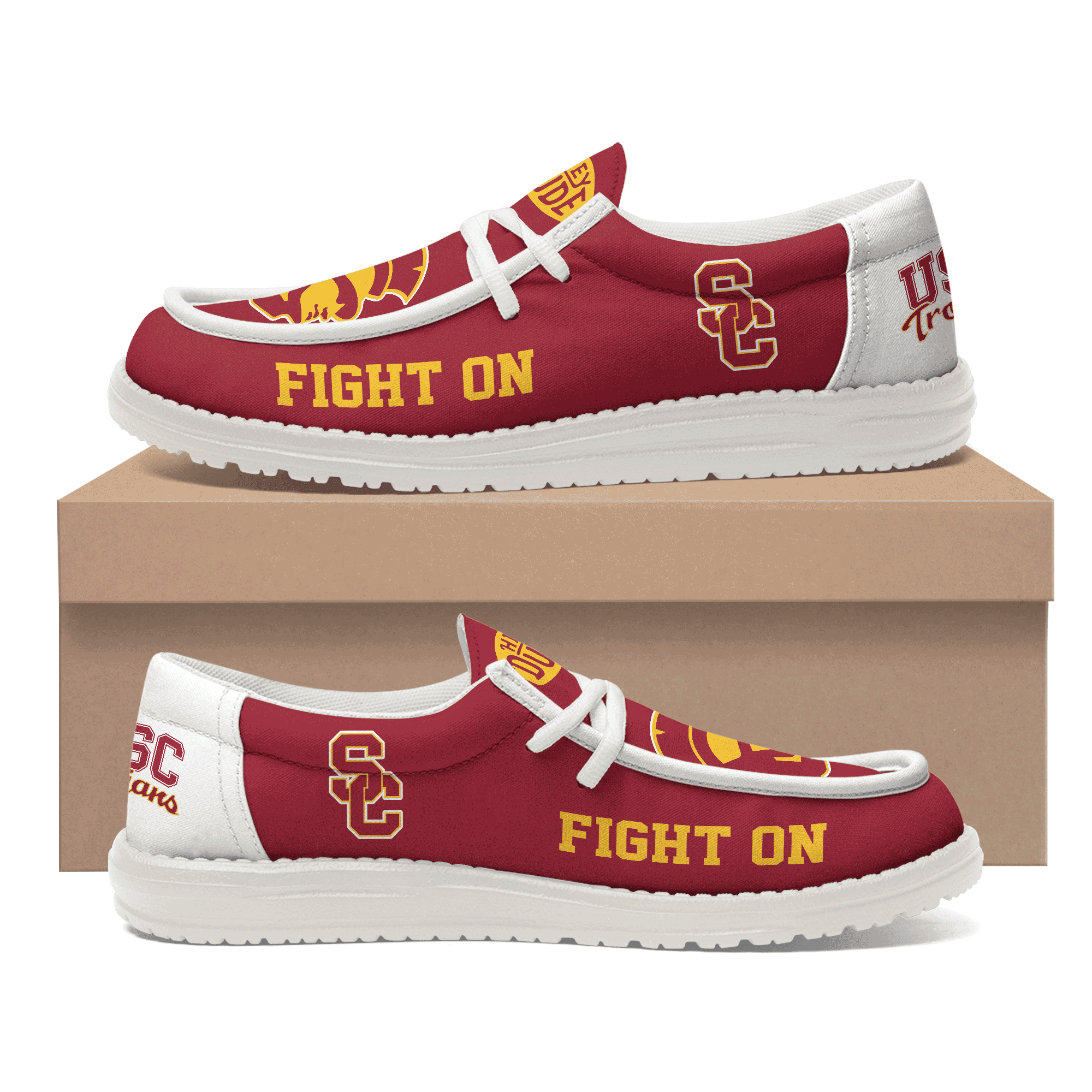USC Trojans x Premium Limited Edition Loafer Shoes – Gift for Fans TTH190533