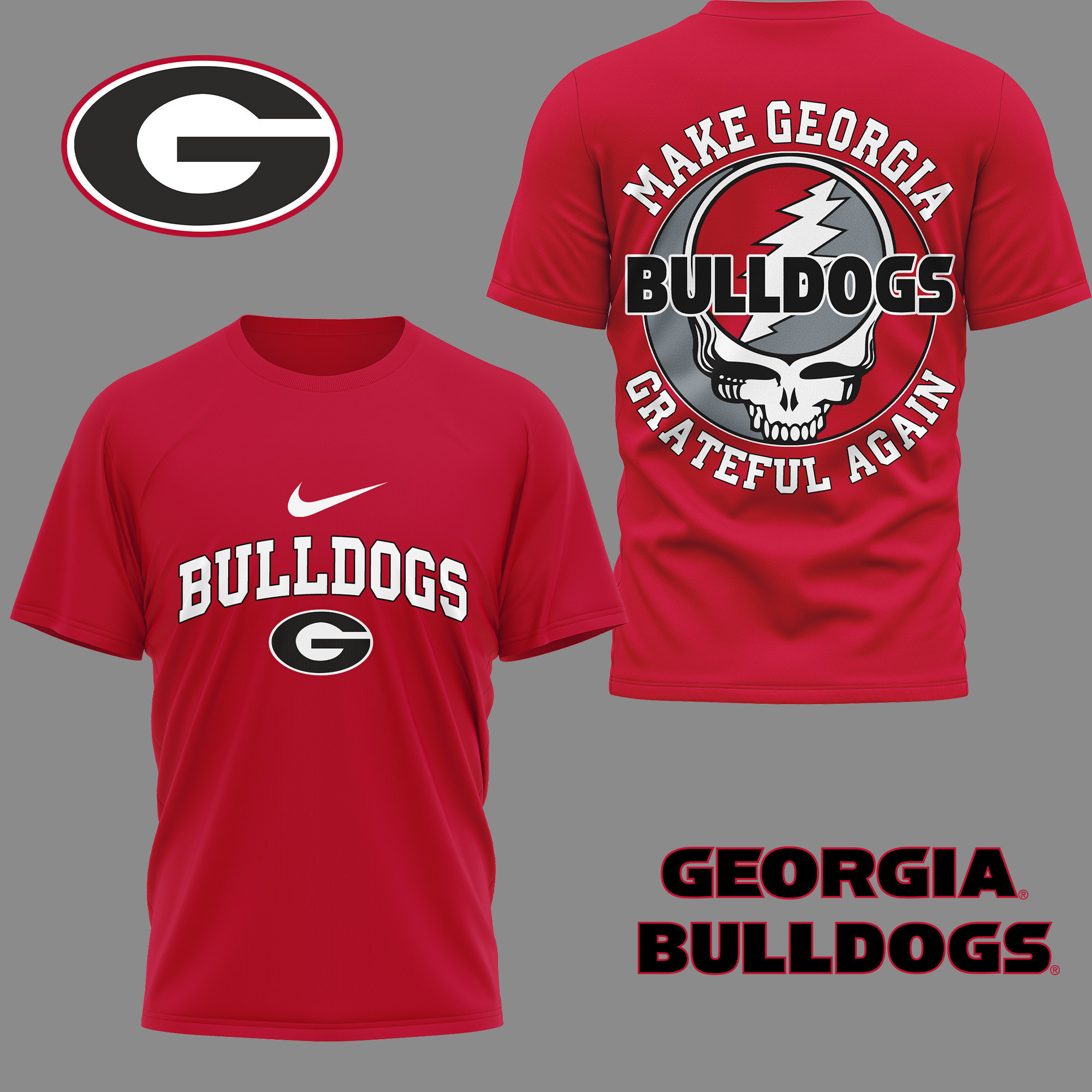 Georgia Bulldogs | Premium Grateful Game Day 3D Shirt TTH2105254 - Image 2
