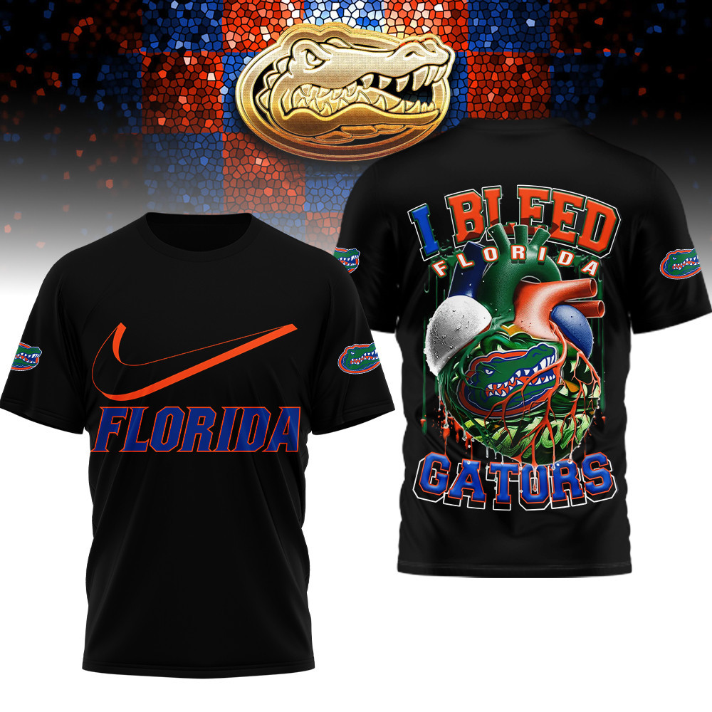 Florida Gators | Premium NCAA I Bleed 3D Shirt TTH2105233