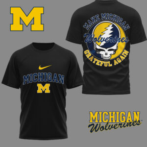 Michigan Wolverines | Premium Grateful Game Day 3D Shirt TTH2105254
