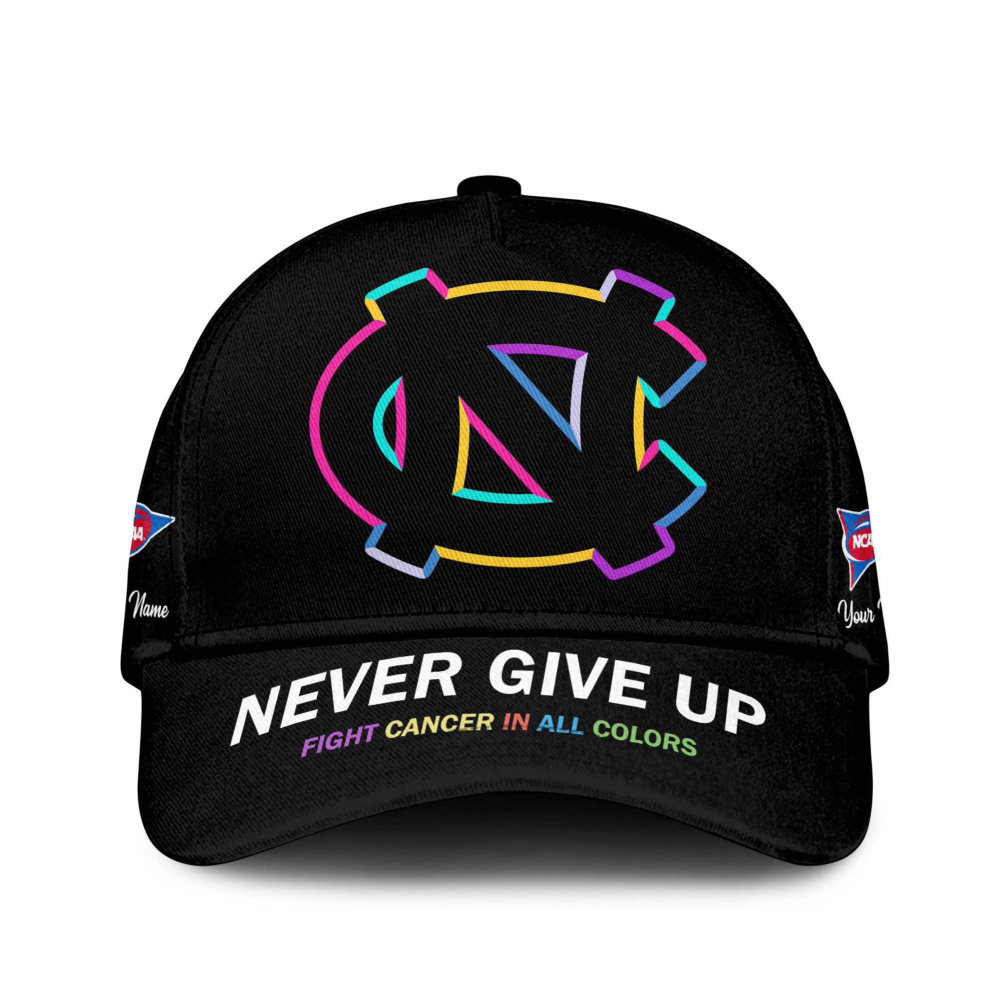 North Carolina Tar Heels | Premium Classic Cap Fight Cancer In All Colors TTH2105252