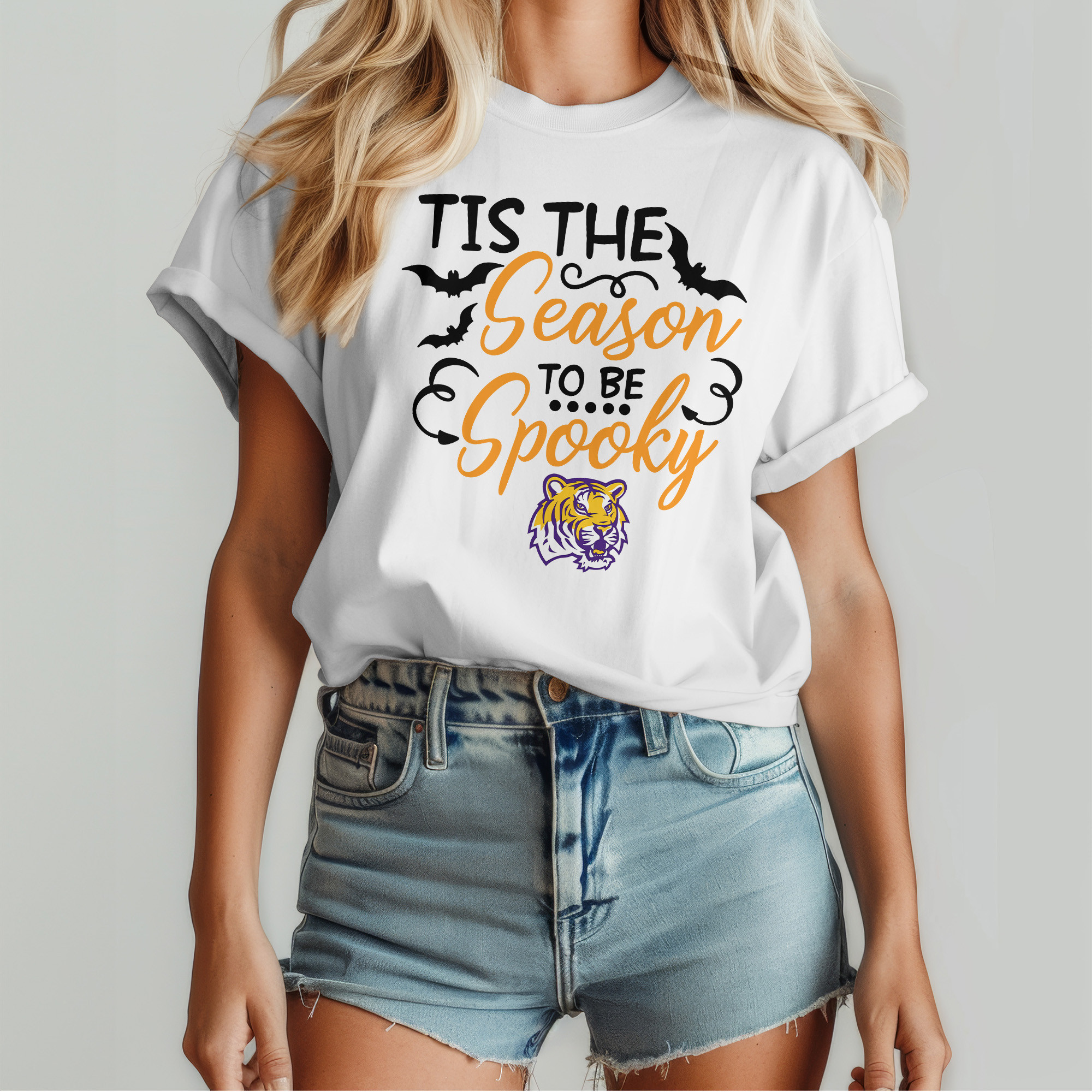 LSU Tigers | Premium Spooky Season Women’s Shirt TTH2105255 - Image 4