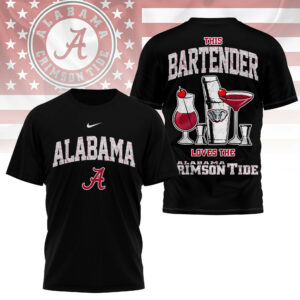 Alabama Crimson Tide | Premium NCAA Bartender Fan 3D Shirt TTH2105243