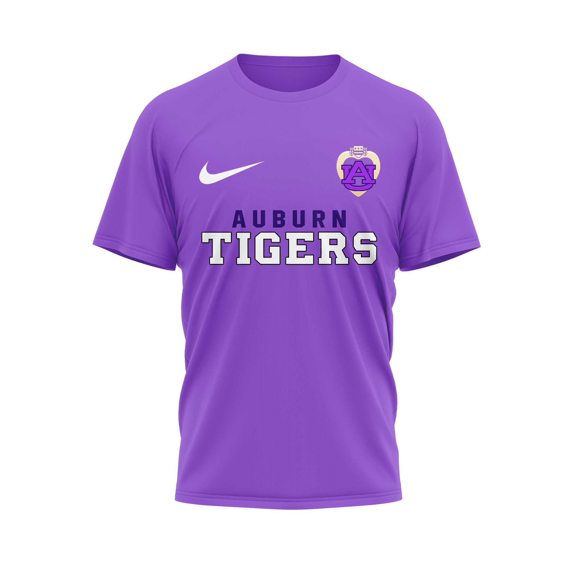 Auburn Tigers | Premium NCAA Purple Heart Day 3D Shirt TTH2105246