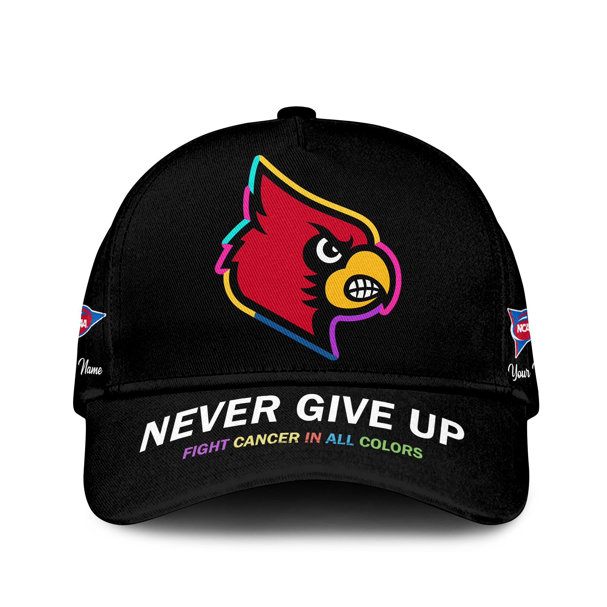 Louisville Cardinals | Premium Classic Cap Fight Cancer In All Colors TTH2105252