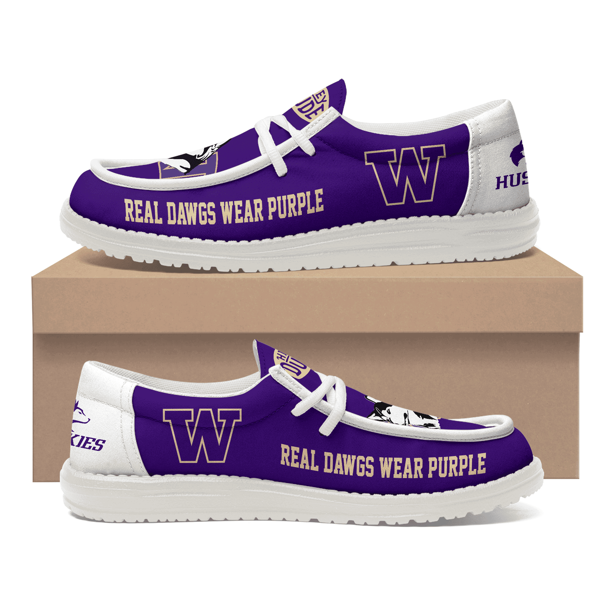 Washington Huskies x Premium Limited Edition Loafer Shoes – Gift for Fans TTH190533