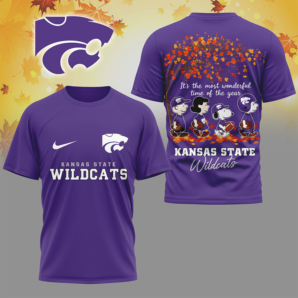 Kansas State Wildcats | Premium NCAA Fall Season 3D Shirt TTH2105238