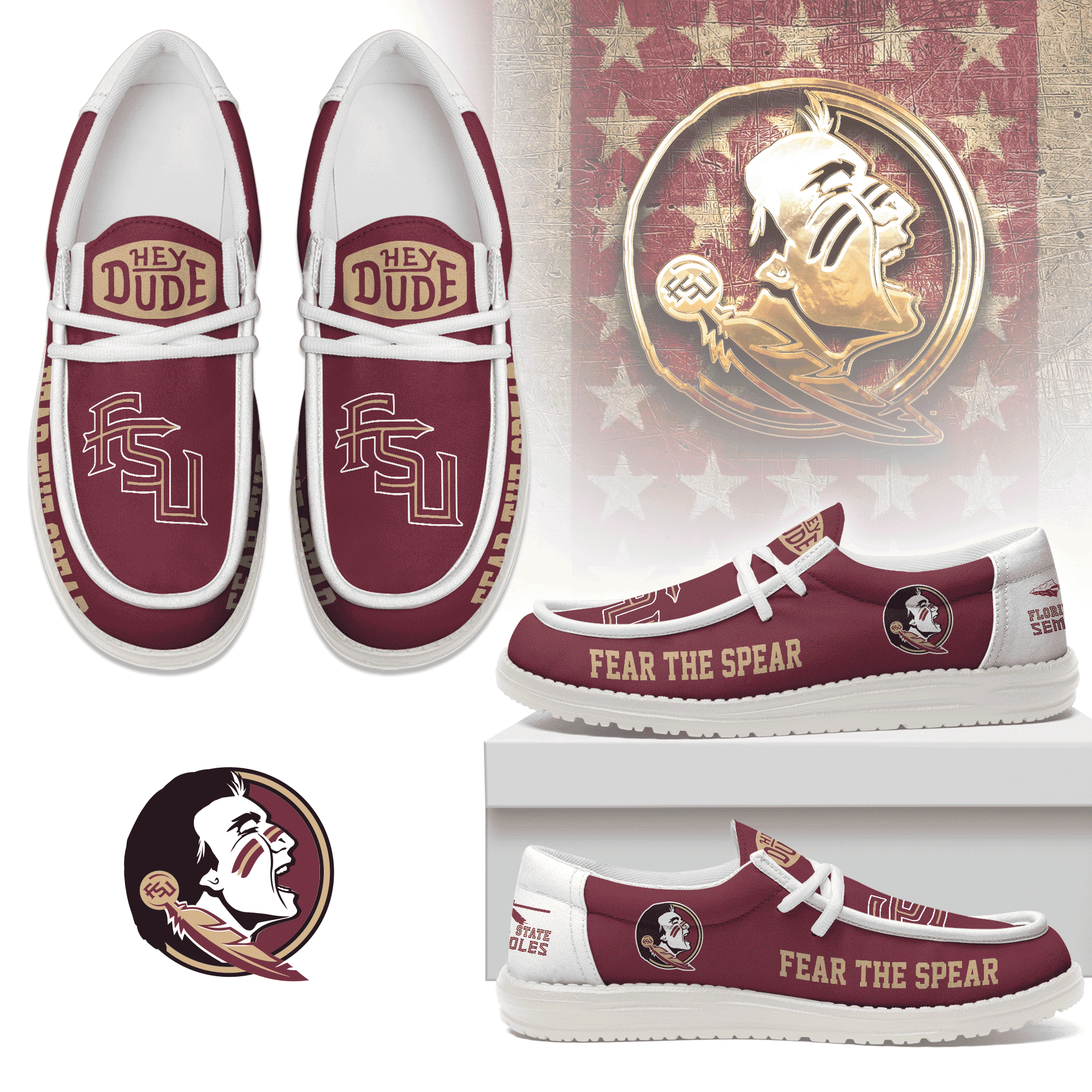 Florida State Seminoles x Premium Limited Edition Loafer Shoes – Gift for Fans TTH190533 - Image 2