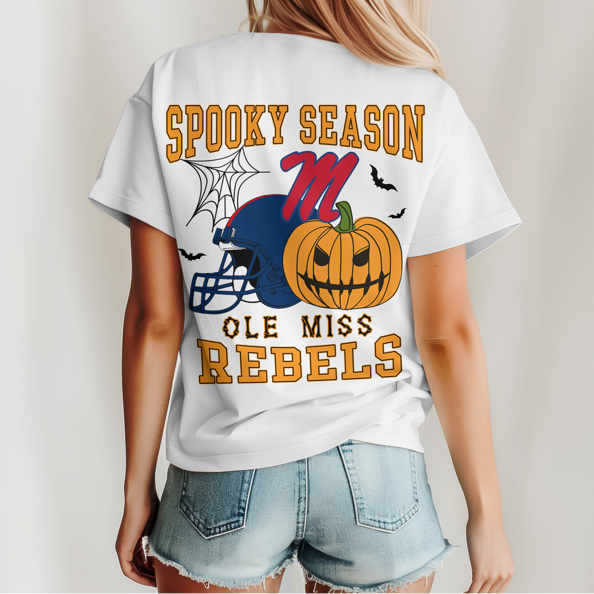 Ole Miss Rebels | Premium Spooky Season Women’s Shirt TTH2105255 - Image 5