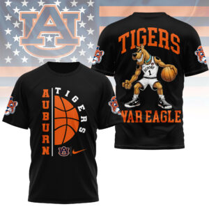 Auburn Tigers | Premium NCAA Scooby-Doo Basketball 3D Shirt TTH2105277