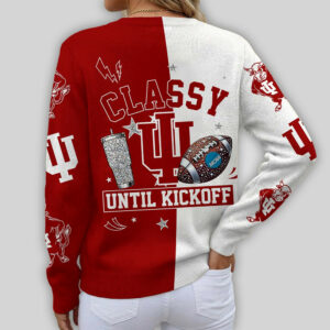 Indiana Hoosiers | Premium NCAA Game Day V-Neck Cardigan TTH2105269
