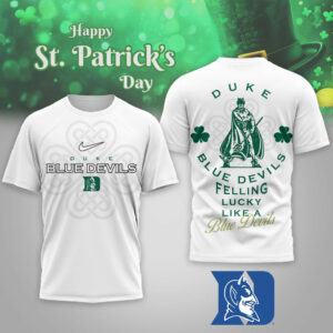 Duke Blue Devils | Premium NCAA Lucky St. Patricks Day Shirt TTH2105302