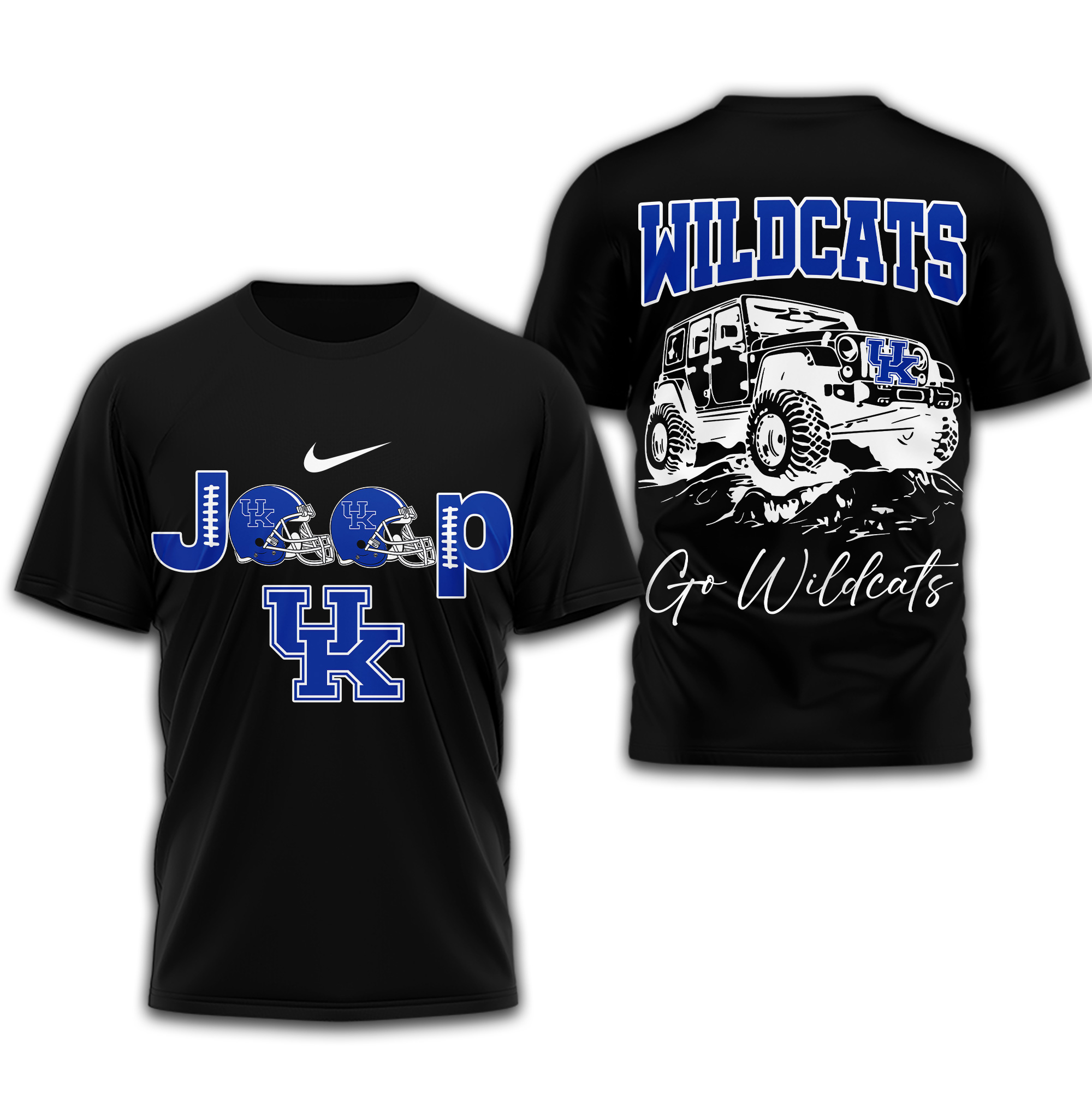 Kentucky Wildcats | Premium NCAA Jeep 3D Shirt TTH2105266
