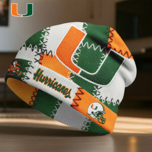 Miami Hurricanes | Premium NCAA Pride Beanie Hat TTH2105319