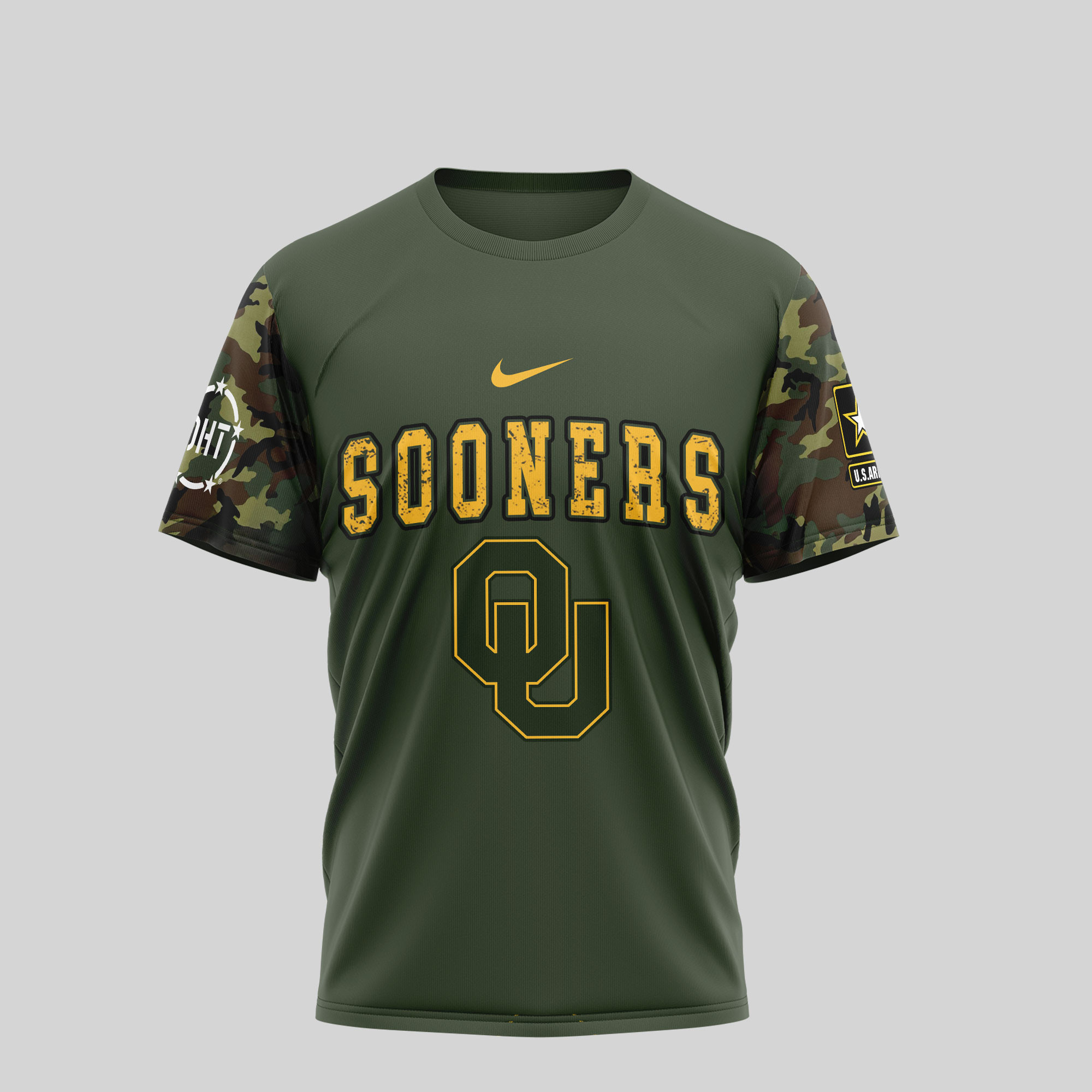 Oklahoma Sooners | Premium U.S.Army 3D Shirt TTH2105280 - Image 2