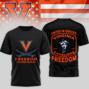 Virginia Cavaliers | Premium NCAA United In Service 3D Shirt TTH2105276