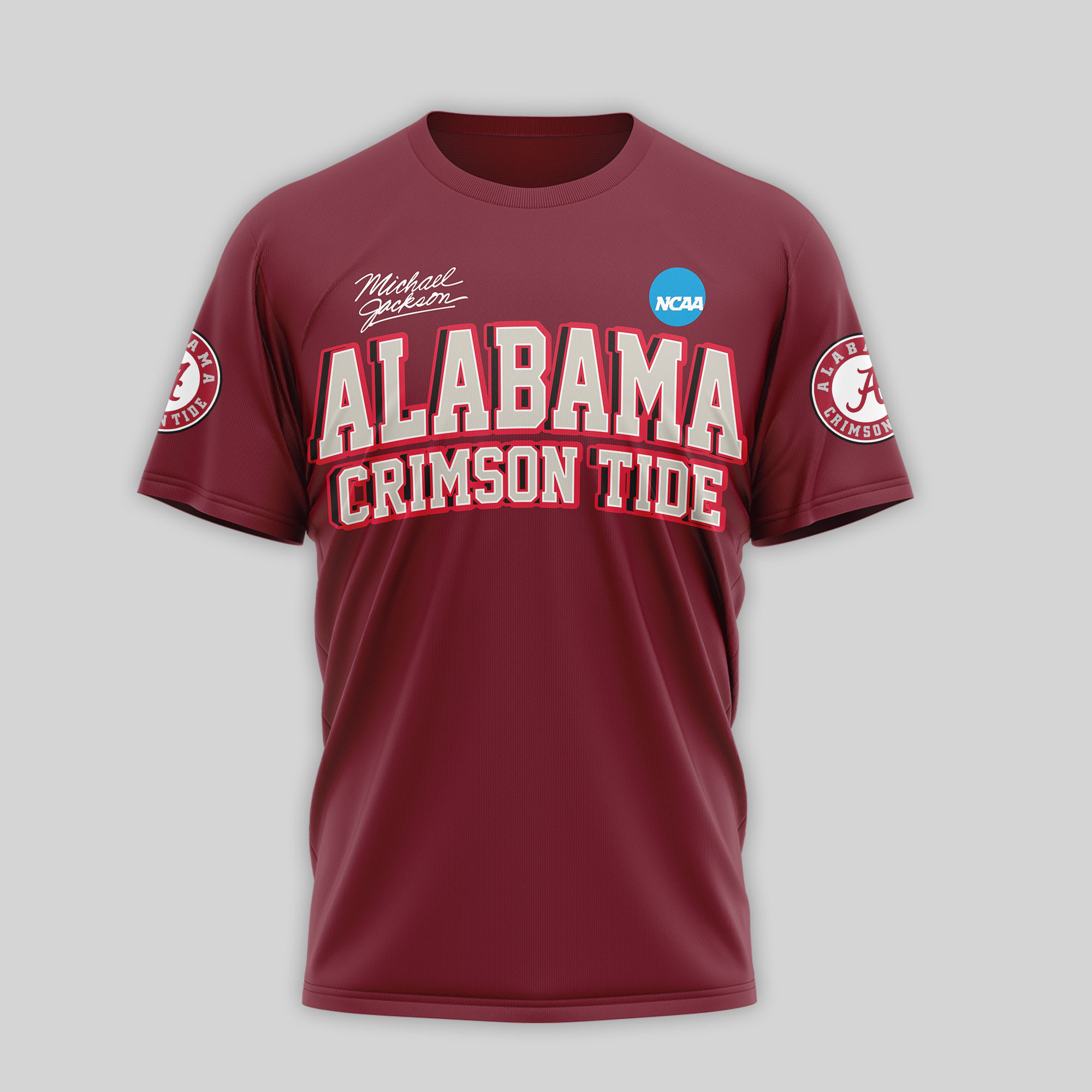 Alabama Crimson Tide | Premium NCAA Michael Jackson 3D Shirt TTH2105297