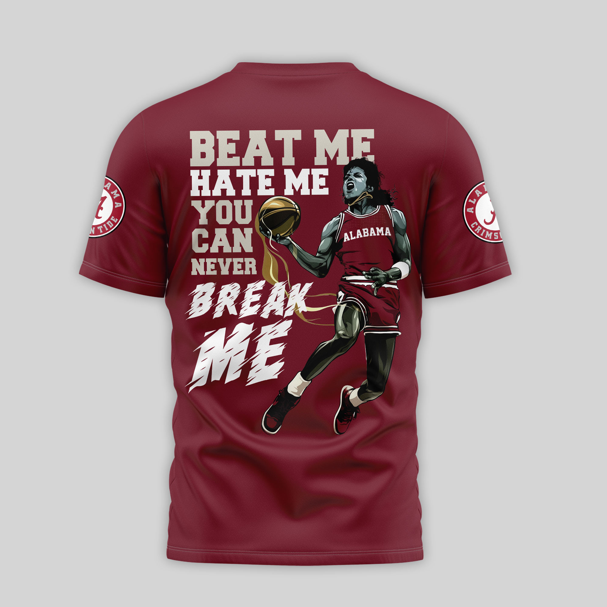 Alabama Crimson Tide | Premium NCAA Michael Jackson 3D Shirt TTH2105297 - Image 2