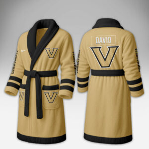 Vanderbilt Commodores | Premium NCAA Fleece Bathrobe TTH2105284