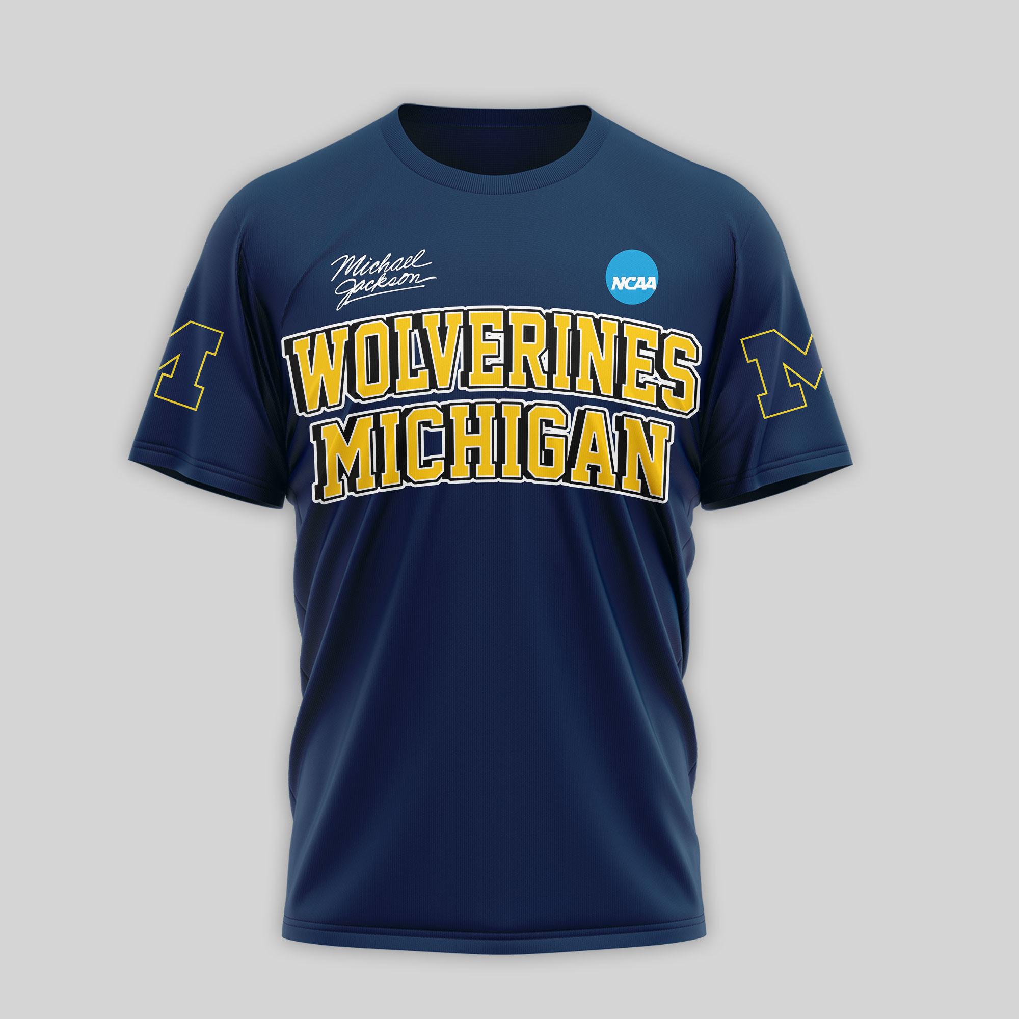 Michigan Wolverines | Premium NCAA Michael Jackson 3D Shirt TTH2105297