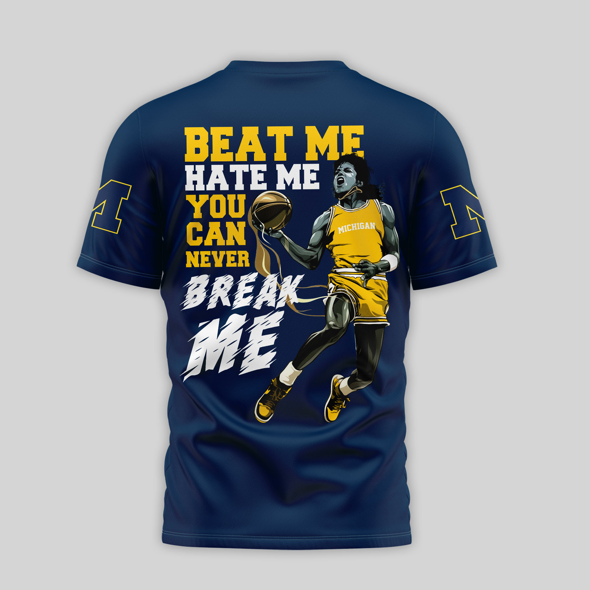 Michigan Wolverines | Premium NCAA Michael Jackson 3D Shirt TTH2105297 - Image 2
